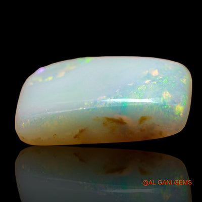 3.00 Cts Natural Australian Fire Opal Loose Gemstone Oval Cabochon 13x8x4 mm AE-161