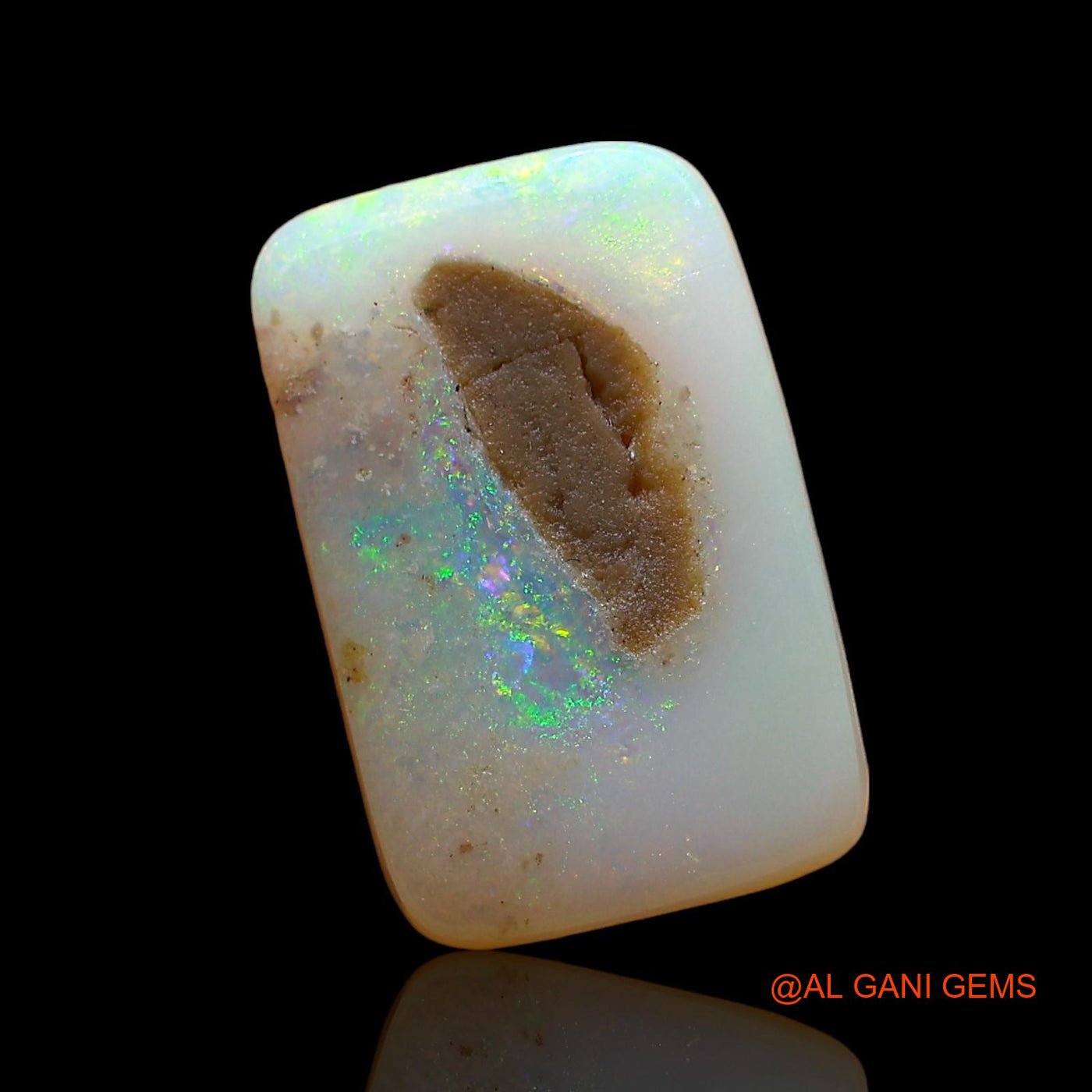 3.00 Cts Natural Australian Fire Opal Loose Gemstone Oval Cabochon 13x8x4 mm AE-161