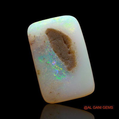 3.00 Cts Natural Australian Fire Opal Loose Gemstone Oval Cabochon 13x8x4 mm AE-161