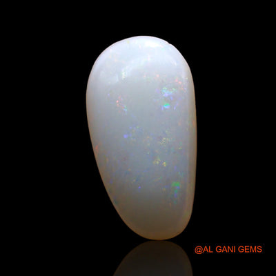 3.00 Cts Natural Australian Fire Opal Loose Gemstone Pear Cabochon 14x8x4 mm AE-162