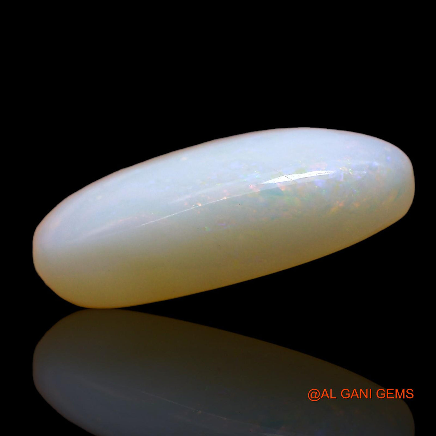 3.00 Cts Natural Australian Fire Opal Loose Gemstone Pear Cabochon 14x8x4 mm AE-162