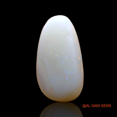 3.00 Cts Natural Australian Fire Opal Loose Gemstone Pear Cabochon 14x8x4 mm AE-162