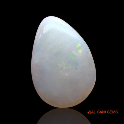 Natural Fire Opal Gemstone 2.00 Cts Loose Pear Cabochon From Australia 13x9x2 mm AE-163