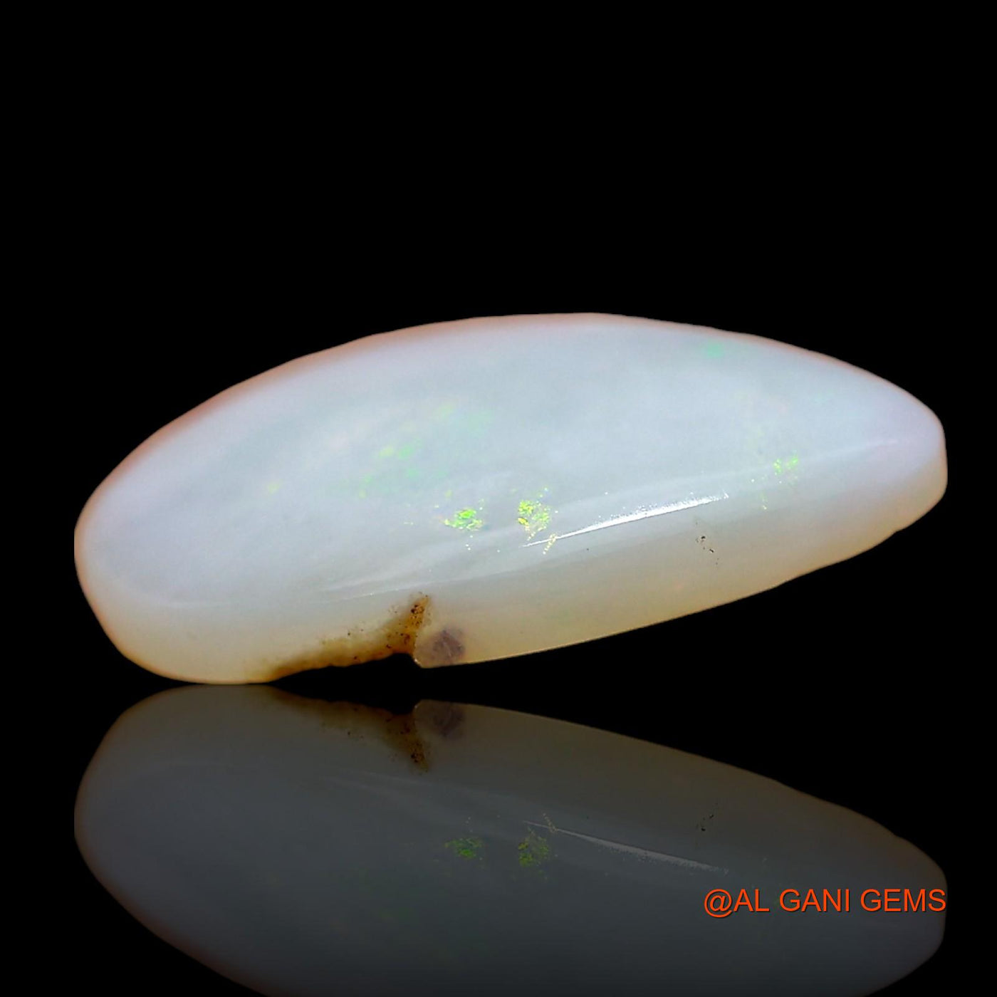 Natural Fire Opal Gemstone 2.00 Cts Loose Pear Cabochon From Australia 13x9x2 mm AE-163