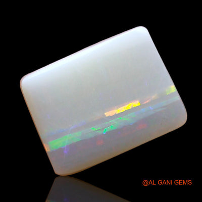 Natural Fire Opal Gemstone 3.00 Cts Loose Square Cabochon From Australia 11x9x3 mm AE-164