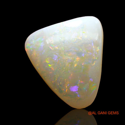 3.00 Cts Natural Australian Fire Opal Trillion Cabochon Loose Gemstone For Jewelry 11x10x4 mm AE-165