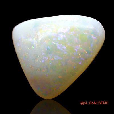 3.00 Cts Natural Australian Fire Opal Trillion Cabochon Loose Gemstone For Jewelry 11x10x4 mm AE-165