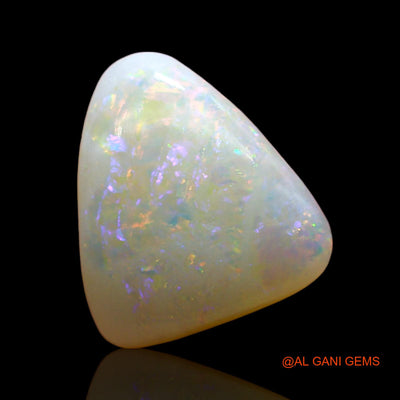 3.00 Cts Natural Australian Fire Opal Trillion Cabochon Loose Gemstone For Jewelry 11x10x4 mm AE-165