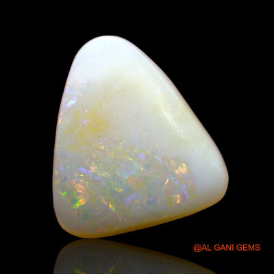 3.00 Cts Natural Australian Fire Opal Trillion Cabochon Loose Gemstone For Jewelry 11x10x4 mm AE-165