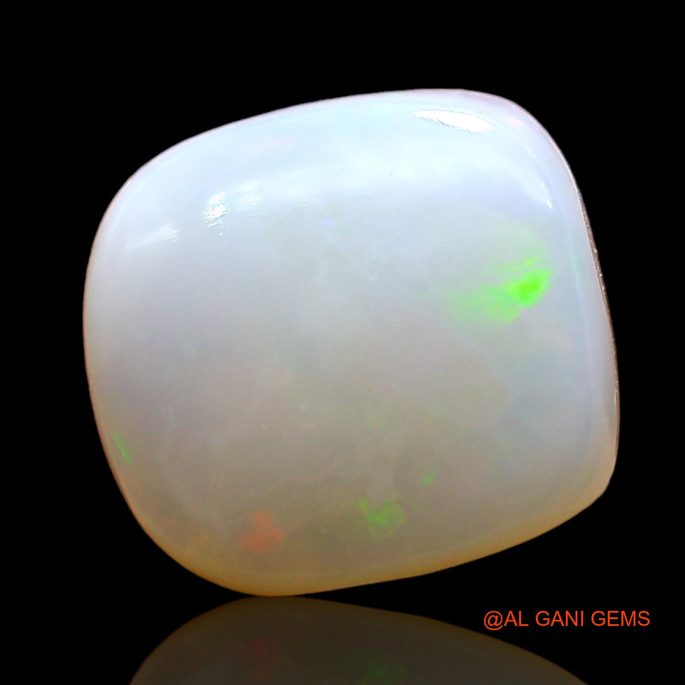 Natural Untreated Fire Opal Loose Gemstone Oval Cabochon From Australia 3.00 Cts 11x10x4 mm AE-168