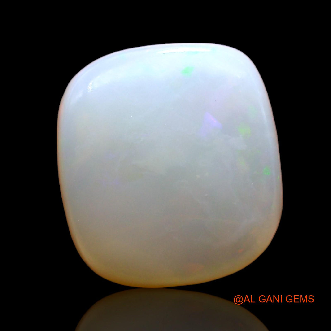 Natural Untreated Fire Opal Loose Gemstone Oval Cabochon From Australia 3.00 Cts 11x10x4 mm AE-168