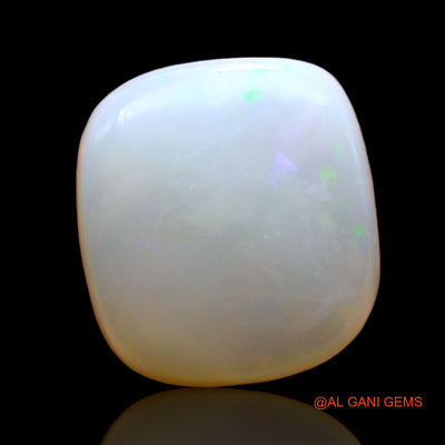 Natural Untreated Fire Opal Loose Gemstone Oval Cabochon From Australia 3.00 Cts 11x10x4 mm AE-168