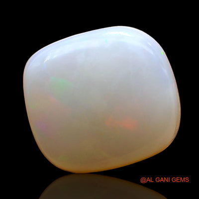 Natural Untreated Fire Opal Loose Gemstone Oval Cabochon From Australia 3.00 Cts 11x10x4 mm AE-168