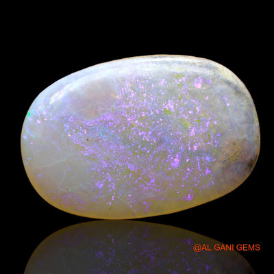 13.00 Cts Natural Australian Fire Opal Loose Gemstone Oval Cabochon 20x14x6 mm AE-16