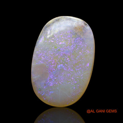 13.00 Cts Natural Australian Fire Opal Loose Gemstone Oval Cabochon 20x14x6 mm AE-16