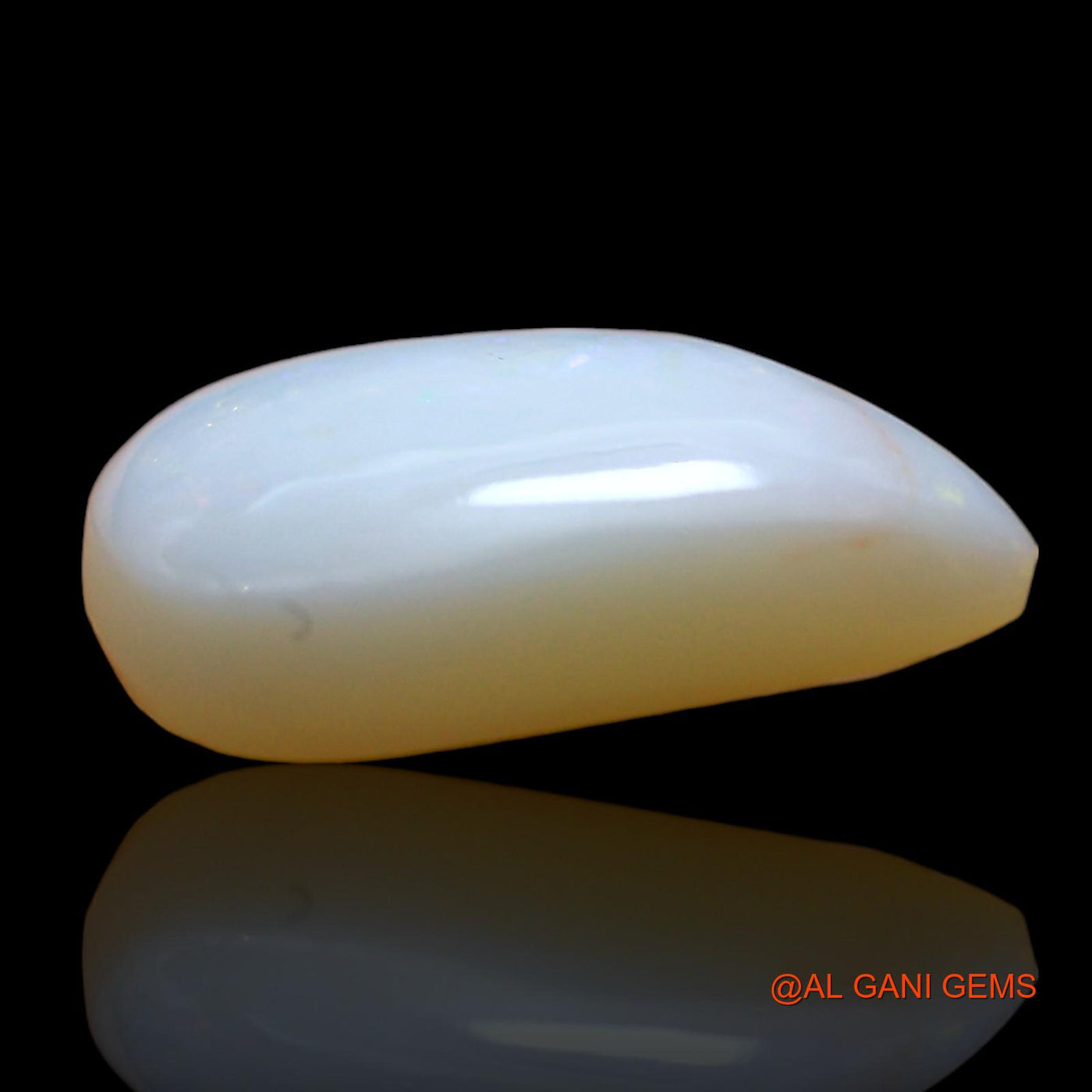 2.00 Cts Unheated Australian Fire Opal Loose Gemstone Pear Cabochon Natural 13x9x3 mm AE-172