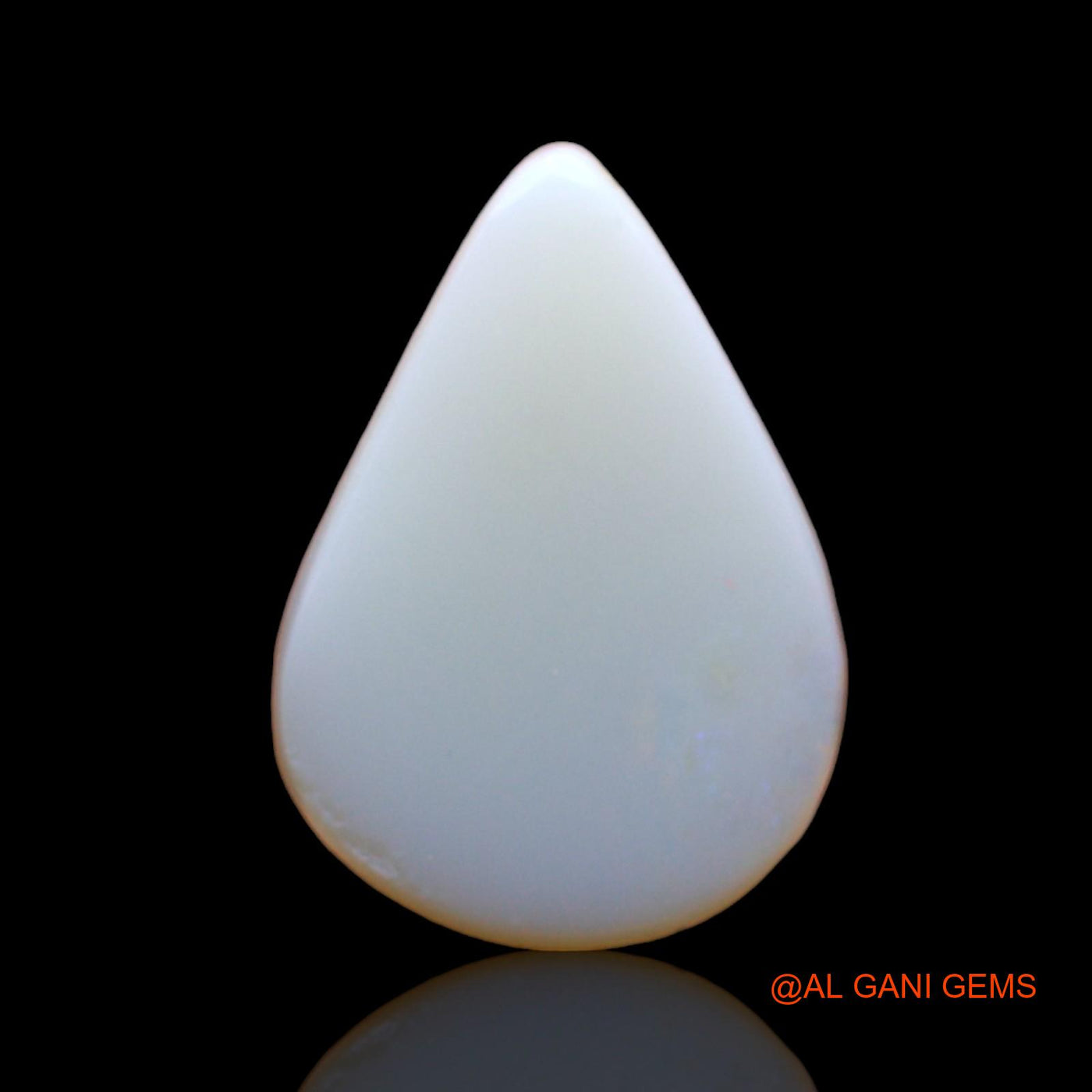 2.00 Cts Unheated Australian Fire Opal Loose Gemstone Pear Cabochon Natural 13x9x3 mm AE-172