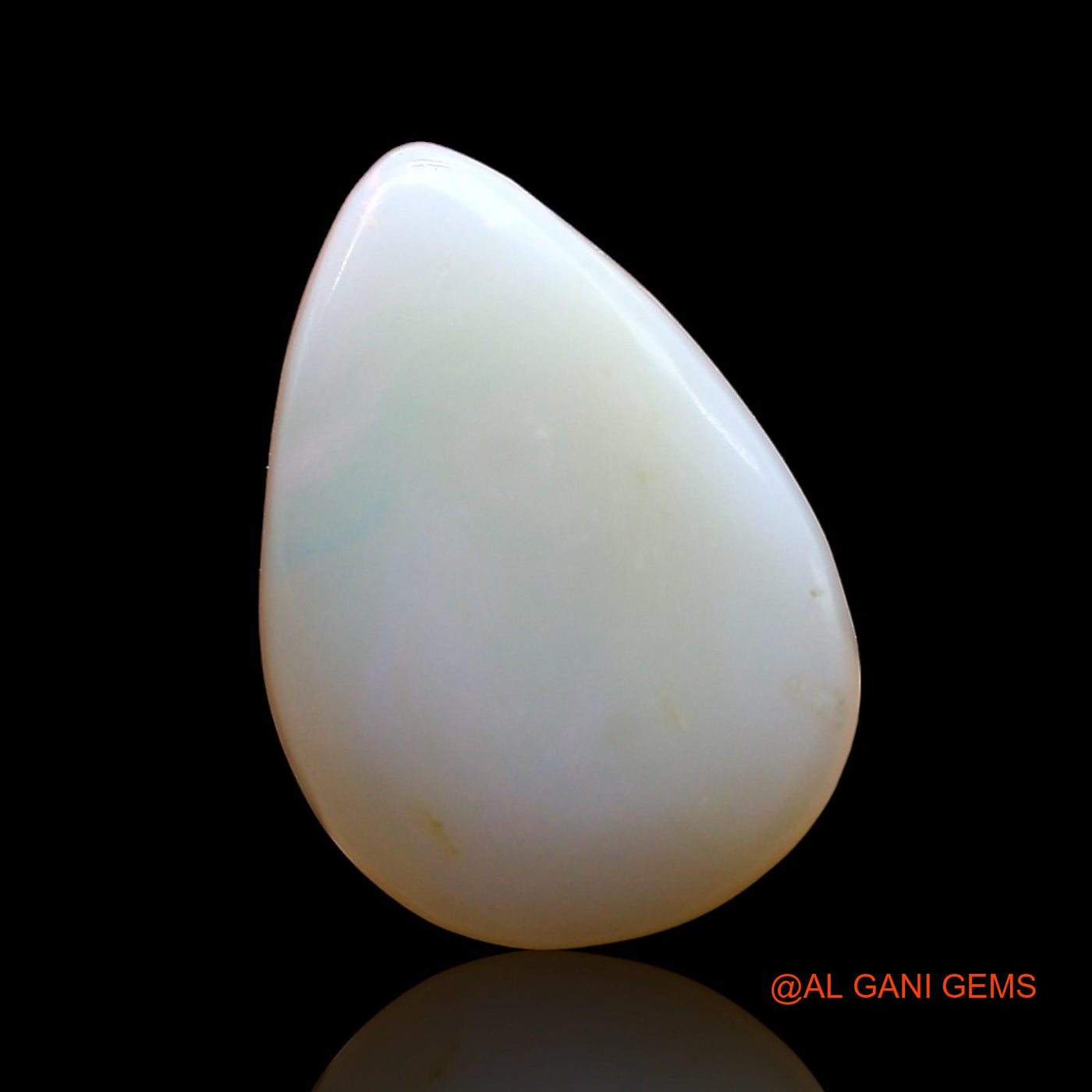 3.00 Cts Unheated Australian Fire Opal Loose Gemstone Pear Cabochon Natural 13x9x4 mm AE-173