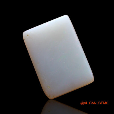 2.00 Cts Unheated Australian Fire Opal Loose Gemstone Square Cabochon Natural 11x8x2 mm AE-176