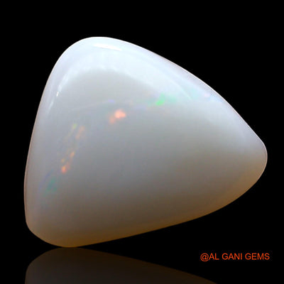 2.00 Cts Natural Australian Fire Opal Loose Gemstone Trillion Cabochon 12x10x4 mm AE-177