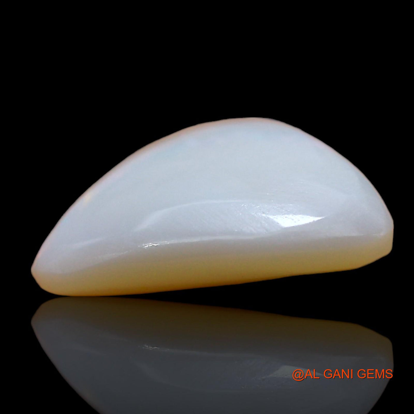 2.00 Cts Natural Australian Fire Opal Loose Gemstone Trillion Cabochon 12x10x4 mm AE-177