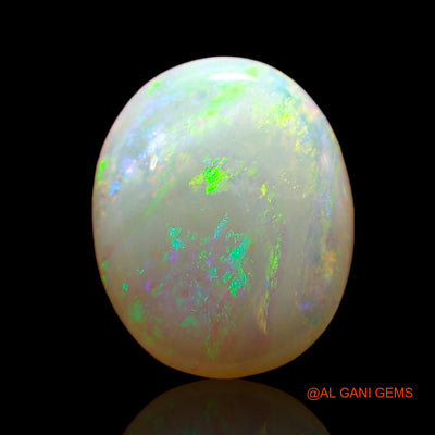 2.00 Cts Natural Australian Fire Opal Loose Gemstone Oval Cabochon 12x9x3 mm AE-180