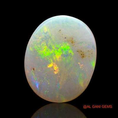 2.00 Cts Natural Australian Fire Opal Loose Gemstone Oval Cabochon 12x9x3 mm AE-180