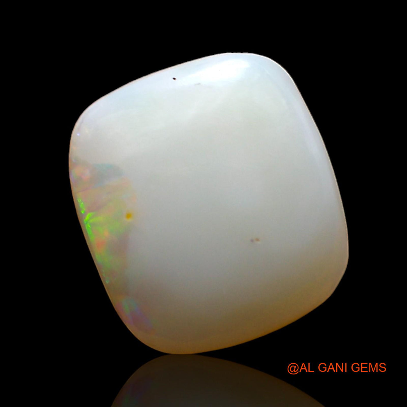 2.00 Cts Natural Australian Fire Opal Loose Gemstone Fancy Cabochon 11x10x2 mm AE-181