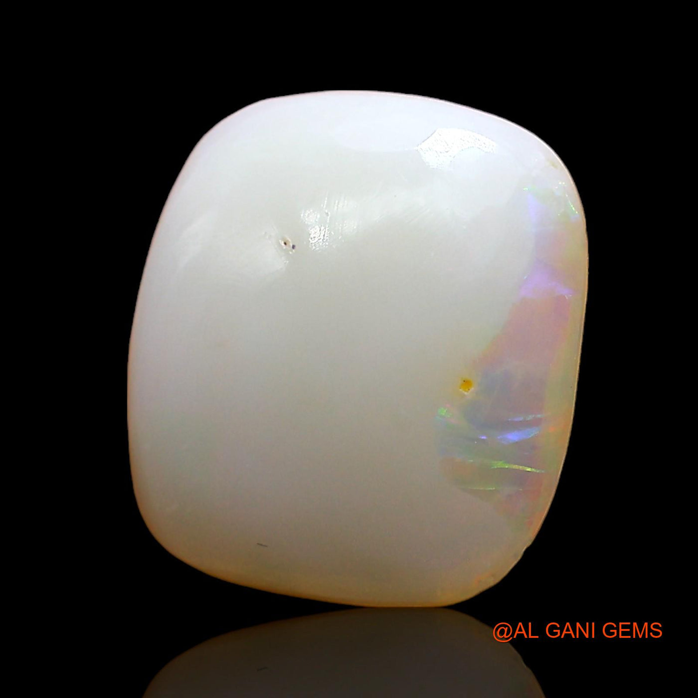 2.00 Cts Natural Australian Fire Opal Loose Gemstone Fancy Cabochon 11x10x2 mm AE-181