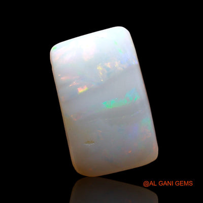 Natural Fire Opal Gemstone 2.00 Cts Loose Square Cabochon From Australia 11x7x3 mm AE-183