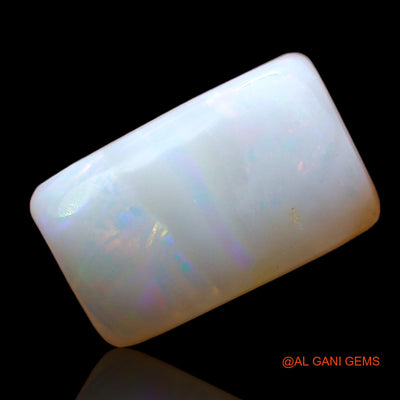 Natural Fire Opal Gemstone 2.00 Cts Loose Square Cabochon From Australia 11x7x3 mm AE-183