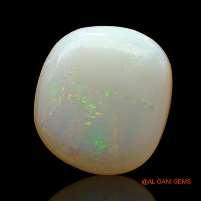 Natural Fire Opal Gemstone 2.00 Cts Loose Oval Cabochon From Australia 11x10x3 mm AE-184