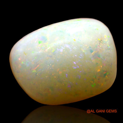 Natural Untreated Fire Opal Loose Gemstone Fancy Cabochon From Australia 3.00 Cts 11x8x4 mm AE-185