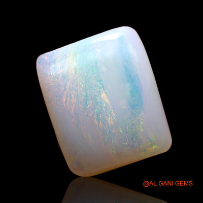 2.00 Cts Unheated Australian Fire Opal Loose Gemstone Square Cabochon Natural 10x8x3 mm AE-187