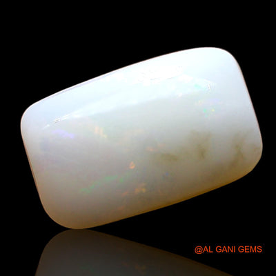 Natural Untreated Fire Opal Loose Gemstone Square Cabochon From Australia 2.00 Cts 11x7x4 mm AE-188