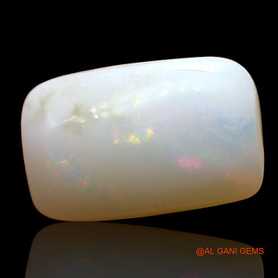 Natural Untreated Fire Opal Loose Gemstone Square Cabochon From Australia 2.00 Cts 11x7x4 mm AE-188