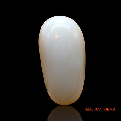 2.00 Cts Natural Australian Fire Opal Fancy Cabochon Loose Gemstone For Jewelry 12x6x4 mm AE-190