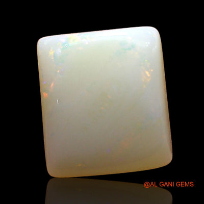 2.00 Cts Natural Australian Fire Opal Square Cabochon Loose Gemstone For Jewelry 9x8x3 mm AE-193