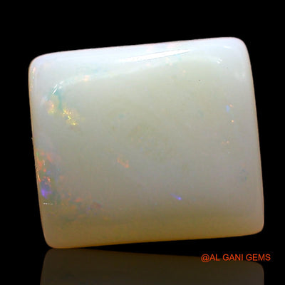 2.00 Cts Natural Australian Fire Opal Square Cabochon Loose Gemstone For Jewelry 9x8x3 mm AE-193
