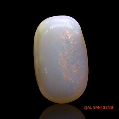 1.00 Cts Natural Australian Fire Opal Oval Cabochon Loose Gemstone For Jewelry 11x7x3 mm AE-195