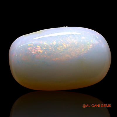 1.00 Cts Natural Australian Fire Opal Oval Cabochon Loose Gemstone For Jewelry 11x7x3 mm AE-195