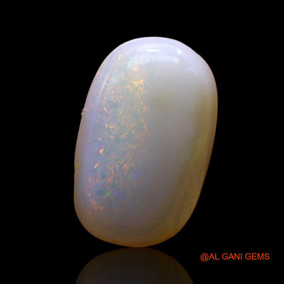 1.00 Cts Natural Australian Fire Opal Oval Cabochon Loose Gemstone For Jewelry 11x7x3 mm AE-195