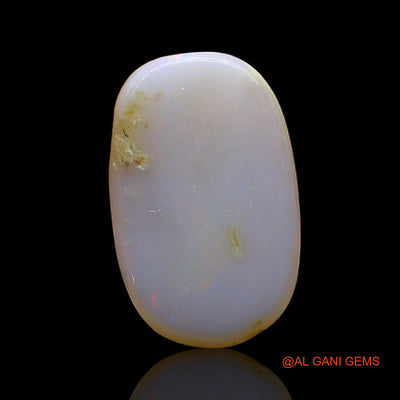 1.00 Cts Natural Australian Fire Opal Oval Cabochon Loose Gemstone For Jewelry 11x7x3 mm AE-195
