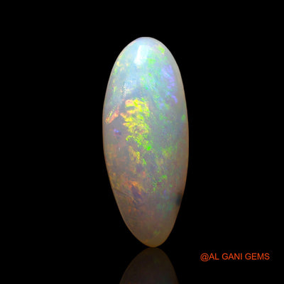 3.00 Cts Natural Australian Fire Opal Loose Gemstone Fancy Cabochon 17x6x5 mm AE-199