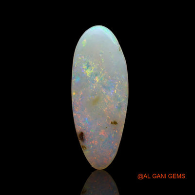 3.00 Cts Natural Australian Fire Opal Loose Gemstone Fancy Cabochon 17x6x5 mm AE-199