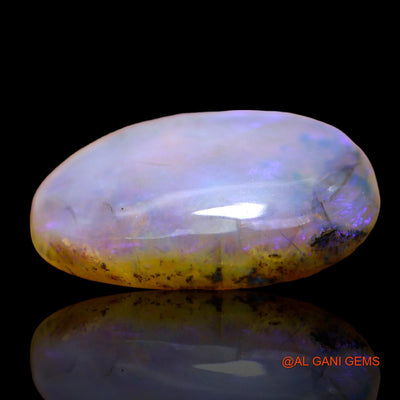 13.00 Cts Unheated Australian Fire Opal Loose Gemstone Oval Cabochon Natural 20x15x6 mm AE-19