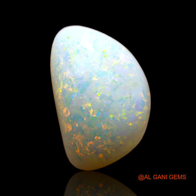 3.00 Cts Natural Australian Fire Opal Loose Gemstone Fancy Cabochon 12x8x4 mm AE-200