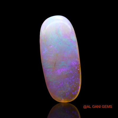 4.00 Cts Natural Australian Fire Opal Loose Gemstone Oval Cabochon 19x8x3 mm AE-201