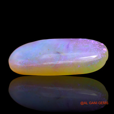 4.00 Cts Natural Australian Fire Opal Loose Gemstone Oval Cabochon 19x8x3 mm AE-201