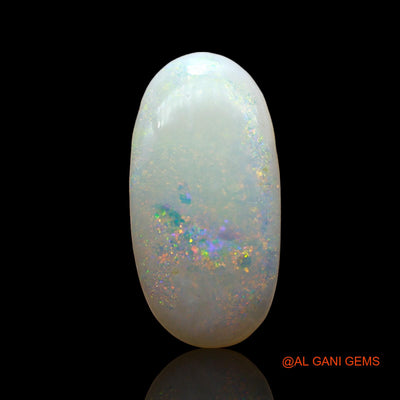 4.00 Cts Natural Australian Fire Opal Loose Gemstone Oval Cabochon 19x9x3 mm AE-203